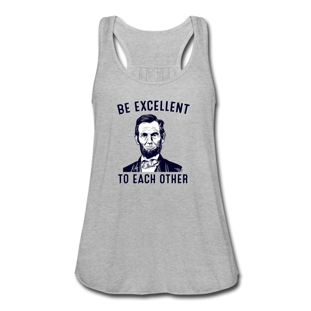 Be Excellent To Each Other Women's Flowy Tank Top - Twisted Gorilla