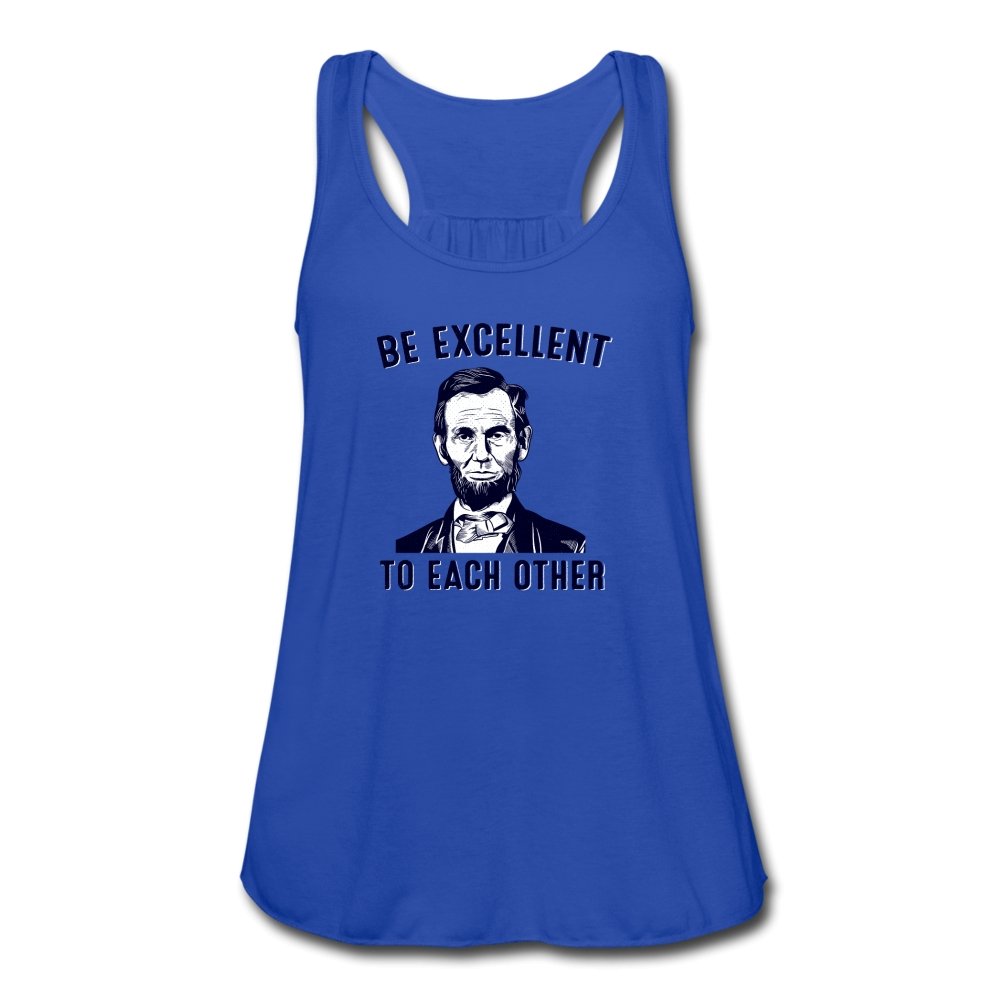 Be Excellent To Each Other Women's Flowy Tank Top - Twisted Gorilla