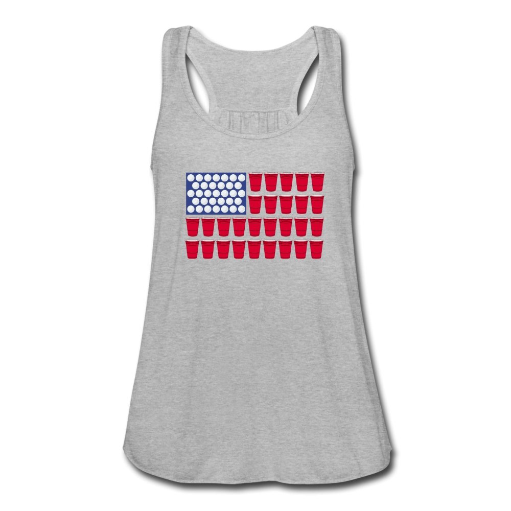 Beer Pong Women's Flowy Tank - Twisted Gorilla
