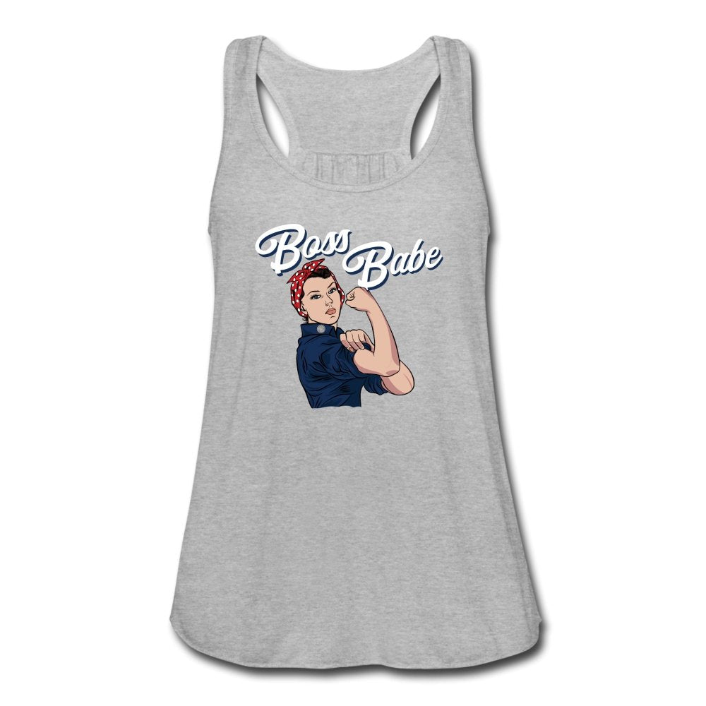 Boss Babe Women's Flowy Tank - Twisted Gorilla