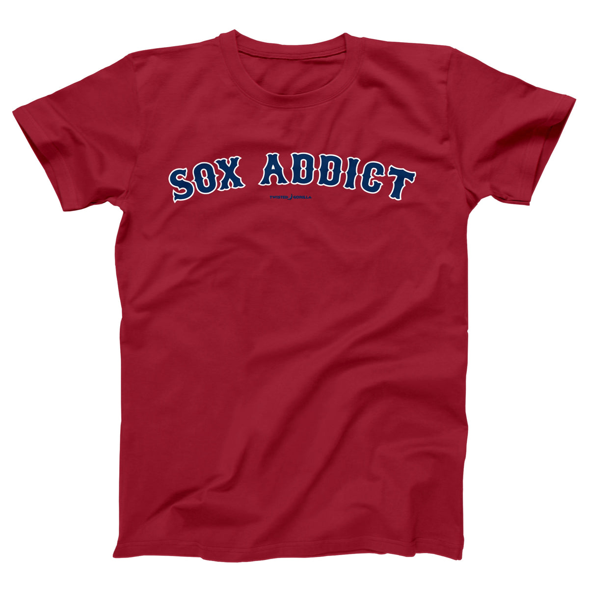 Boston Sox Addict Adult Unisex T-Shirt - Twisted Gorilla