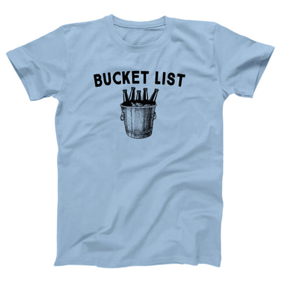 Bucket List Adult Unisex T-Shirt - Twisted Gorilla