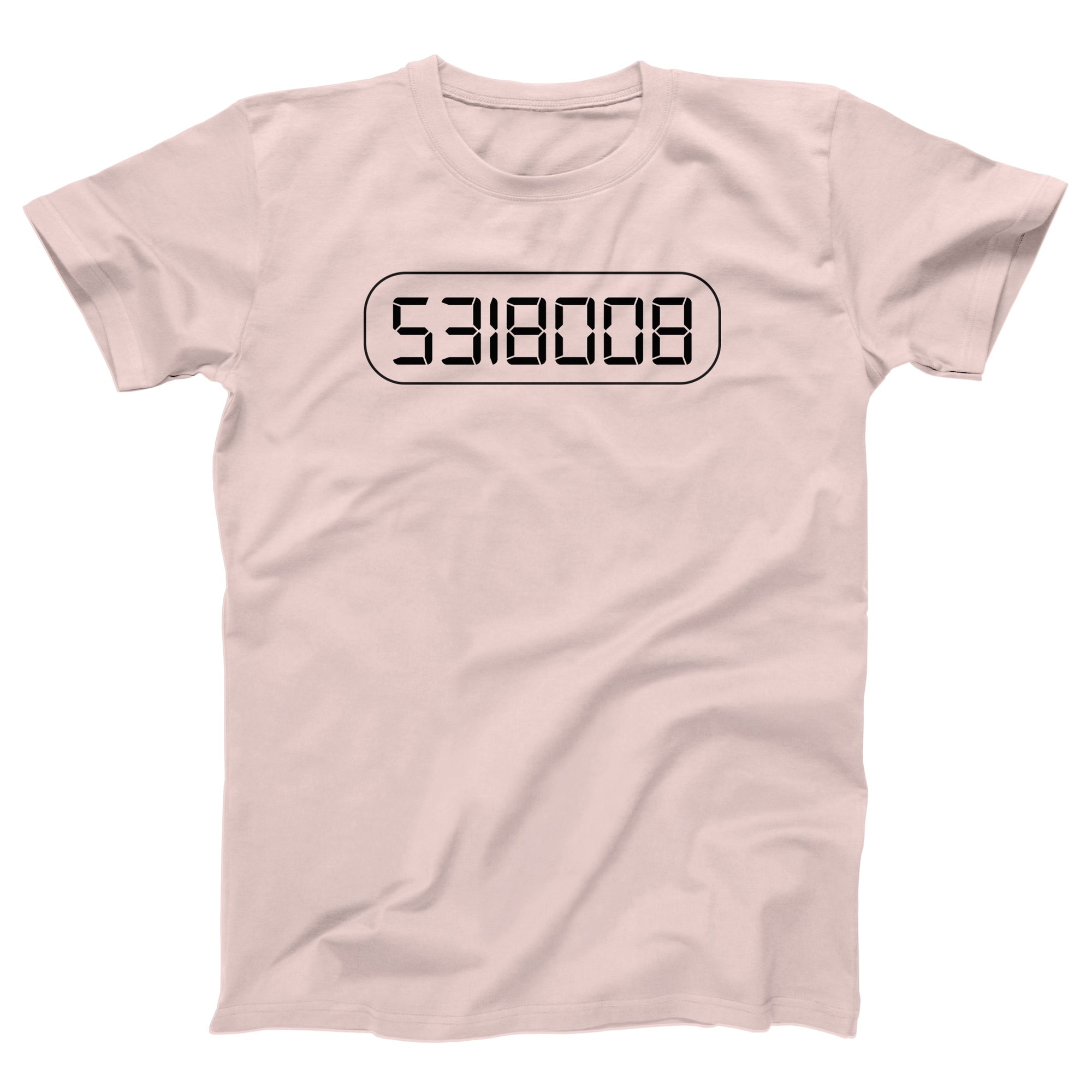 Calculator Boobies Adult Unisex T-Shirt