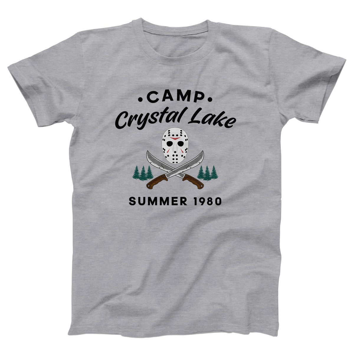 Camp Crystal Lake Adult Unisex T-Shirt Twisted Gorilla