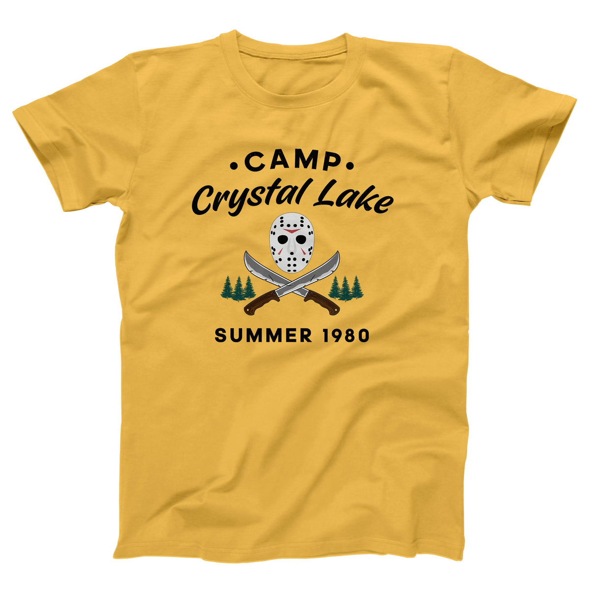 Camp Crystal Lake Adult Unisex T-Shirt Twisted Gorilla