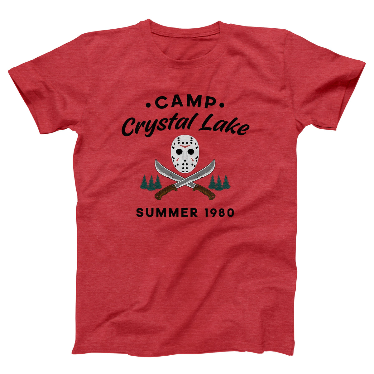 Camp Crystal Lake Adult Unisex T-Shirt Twisted Gorilla