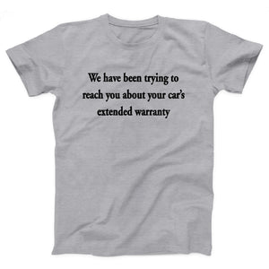 Car's Extended Warranty Adult Unisex T-Shirt - Twisted Gorilla