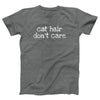 Cat Hair Don't Care Adult Unisex T-Shirt - Twisted Gorilla