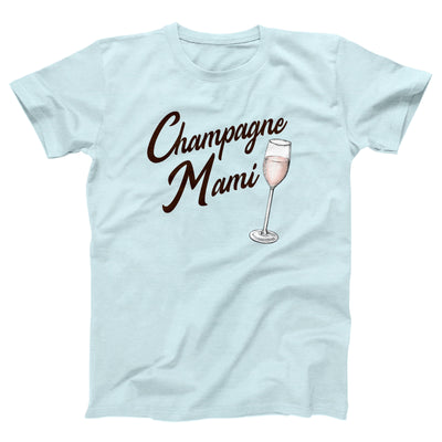 Champagne Mami Adult Unisex T-Shirt - Twisted Gorilla