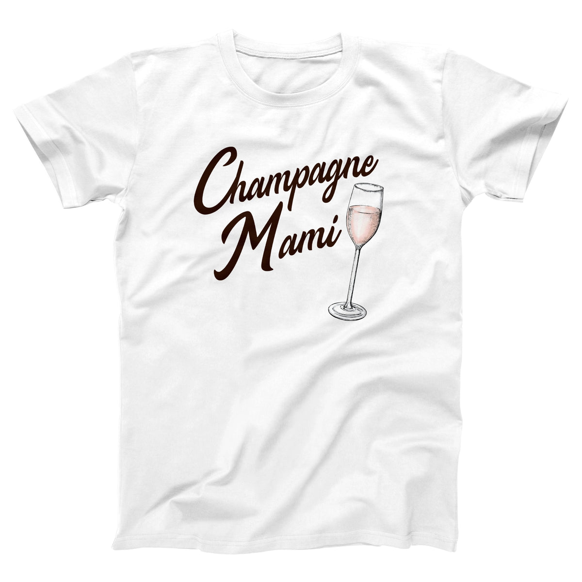 Champagne Mami Adult Unisex T-Shirt Twisted Gorilla