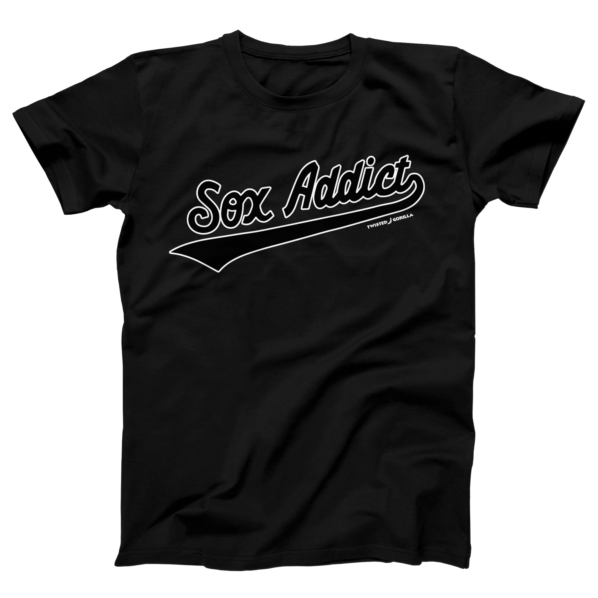 Chicago Sox Addict Adult Unisex T-Shirt - Twisted Gorilla