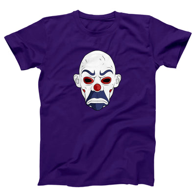 Clown Mask Adult Unisex T-Shirt - Twisted Gorilla
