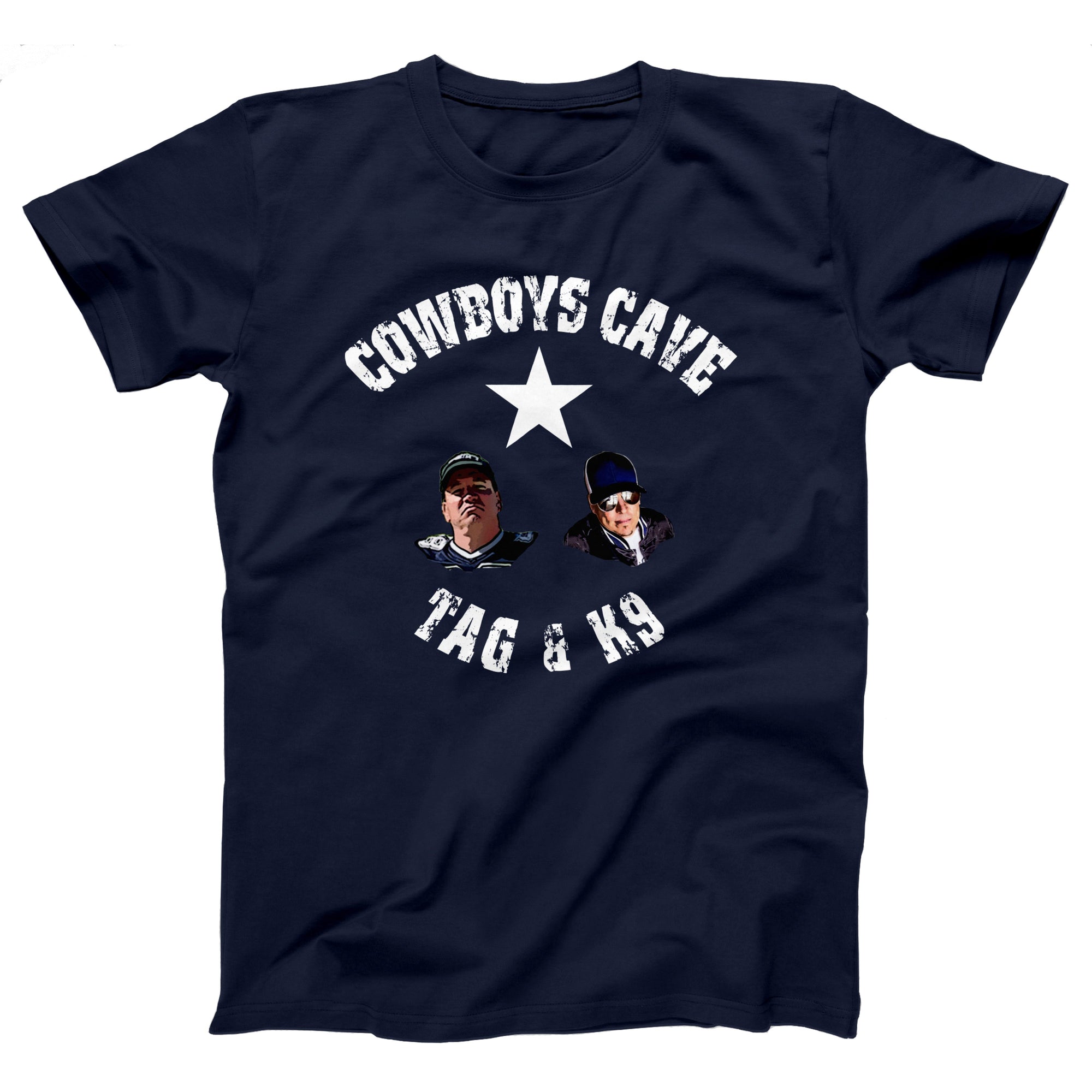 Cowboys Cave adult unisex T-Shirt, Deep Heather / L