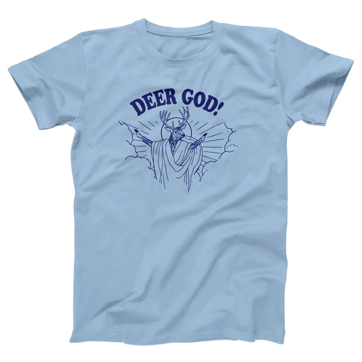 Deer God Adult Unisex T-Shirt - Twisted Gorilla