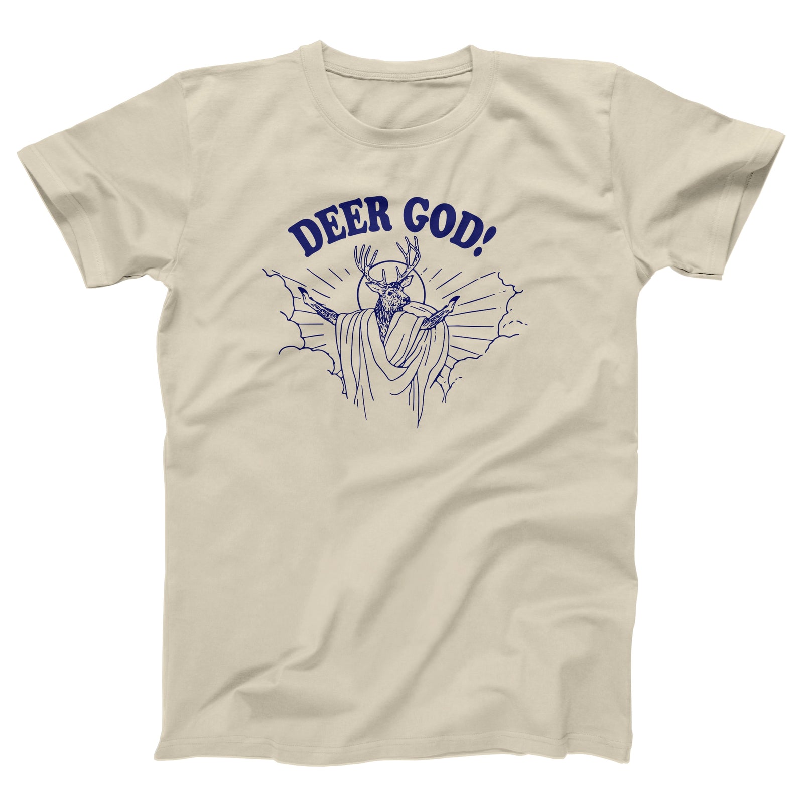 Deer God Adult Unisex T-Shirt - Twisted Gorilla