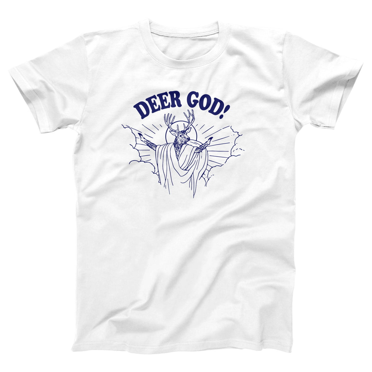 Deer God Adult Unisex T-Shirt - Twisted Gorilla
