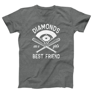 Diamonds Are A Girl's Best Friend Adult Unisex T-Shirt Twisted Gorilla