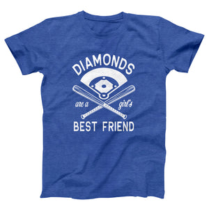 Diamonds Are A Girl's Best Friend Adult Unisex T-Shirt - Twisted Gorilla