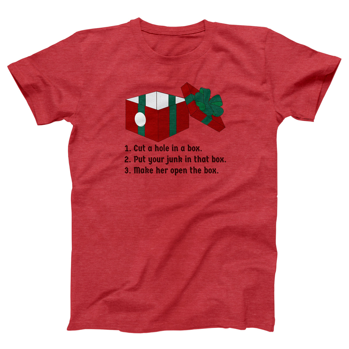 Dick In A Box Adult Unisex T-Shirt - Twisted Gorilla