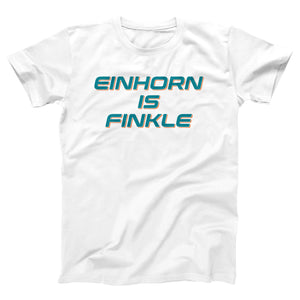 Einhorn is Finkle Adult Unisex T-Shirt - Twisted Gorilla