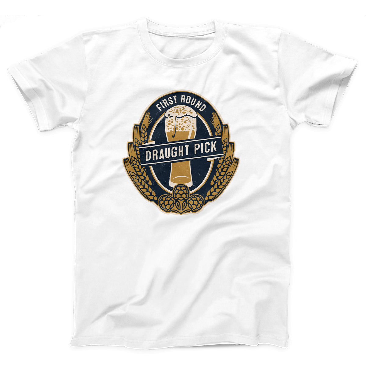 First Round Draught Pick Adult Unisex T-Shirt - Twisted Gorilla