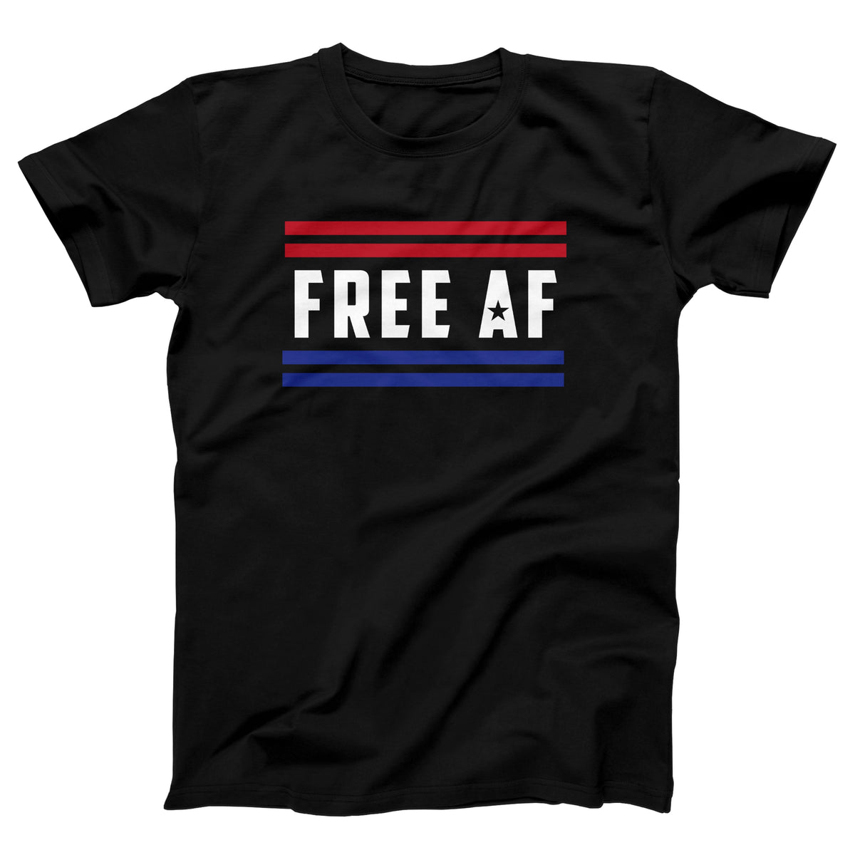 Free AF Adult Unisex T-Shirt - Twisted Gorilla