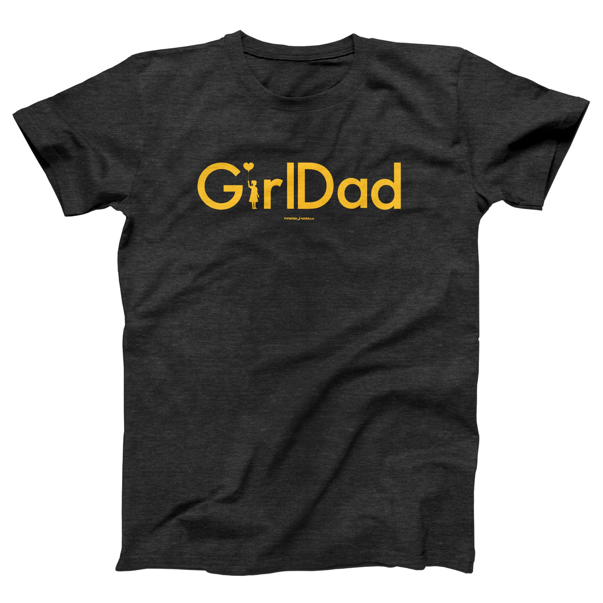 Girl Dad Adult Unisex T-Shirt Twisted Gorilla
