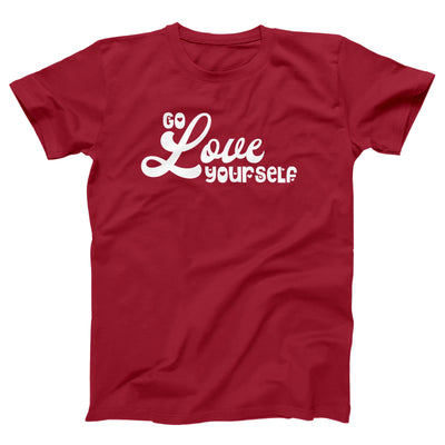 Go Love Yourself Adult Unisex T-Shirt - Twisted Gorilla
