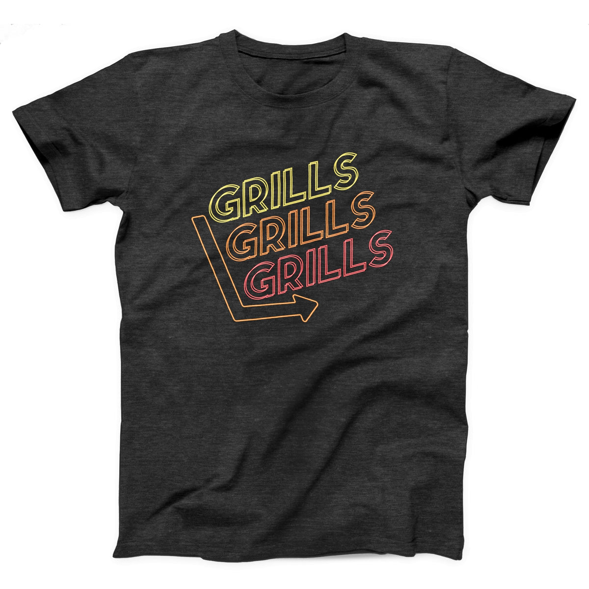 Grills Grills Grills Adult Unisex T-Shirt - Twisted Gorilla