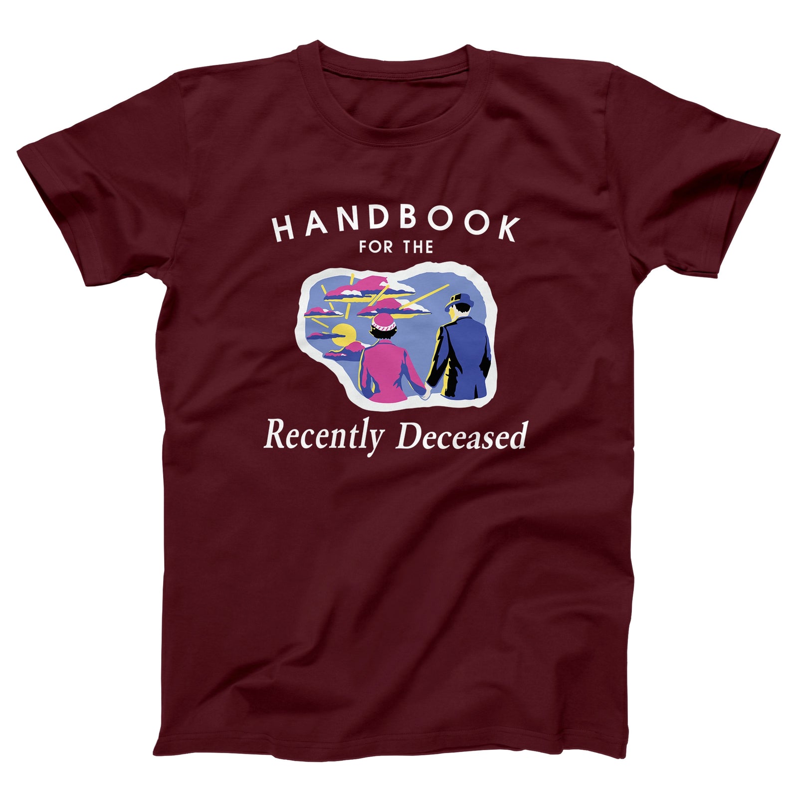 Handbook For The Recently Deceased Adult Unisex T-Shirt Twisted Gorilla