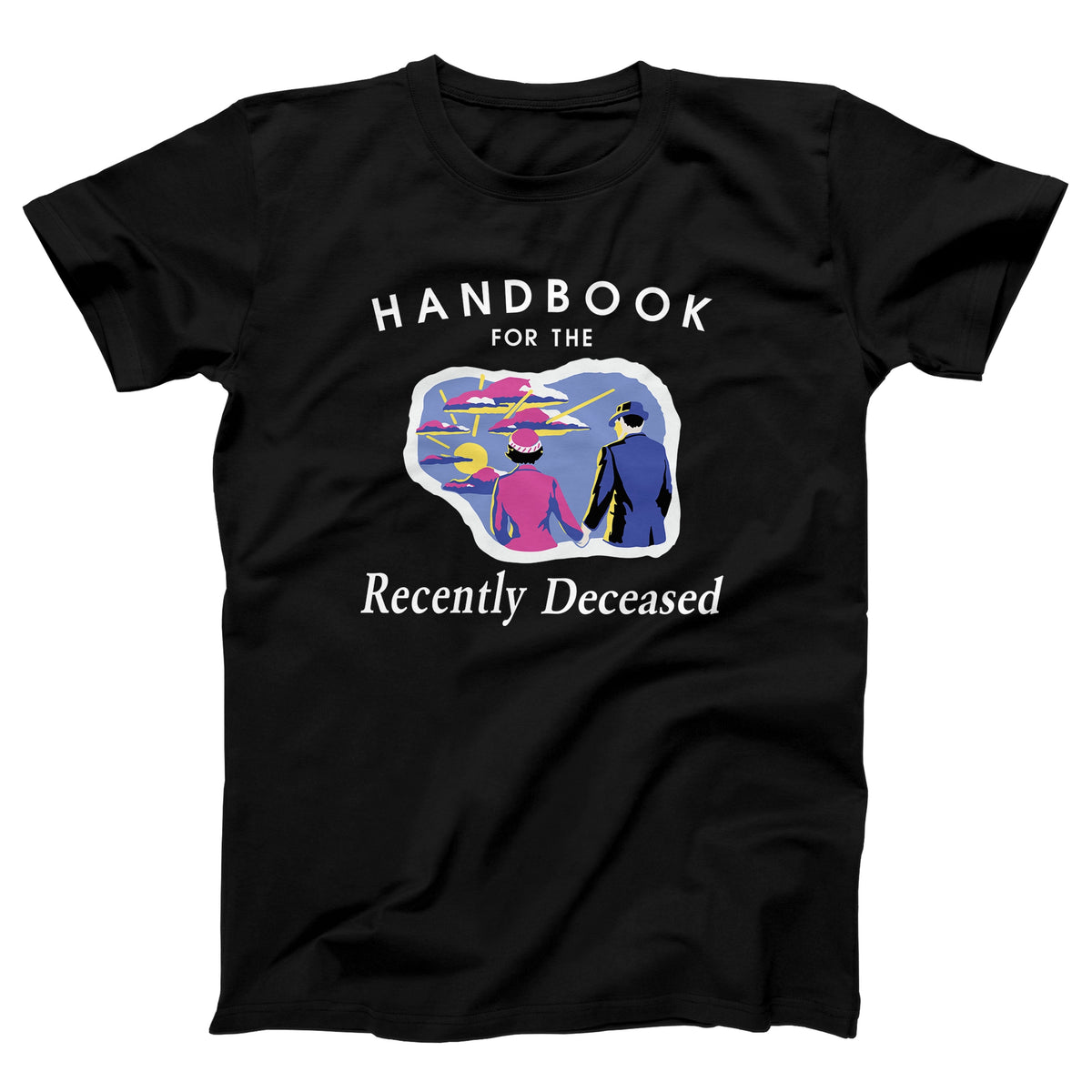 Handbook For The Recently Deceased Adult Unisex T-Shirt Twisted Gorilla