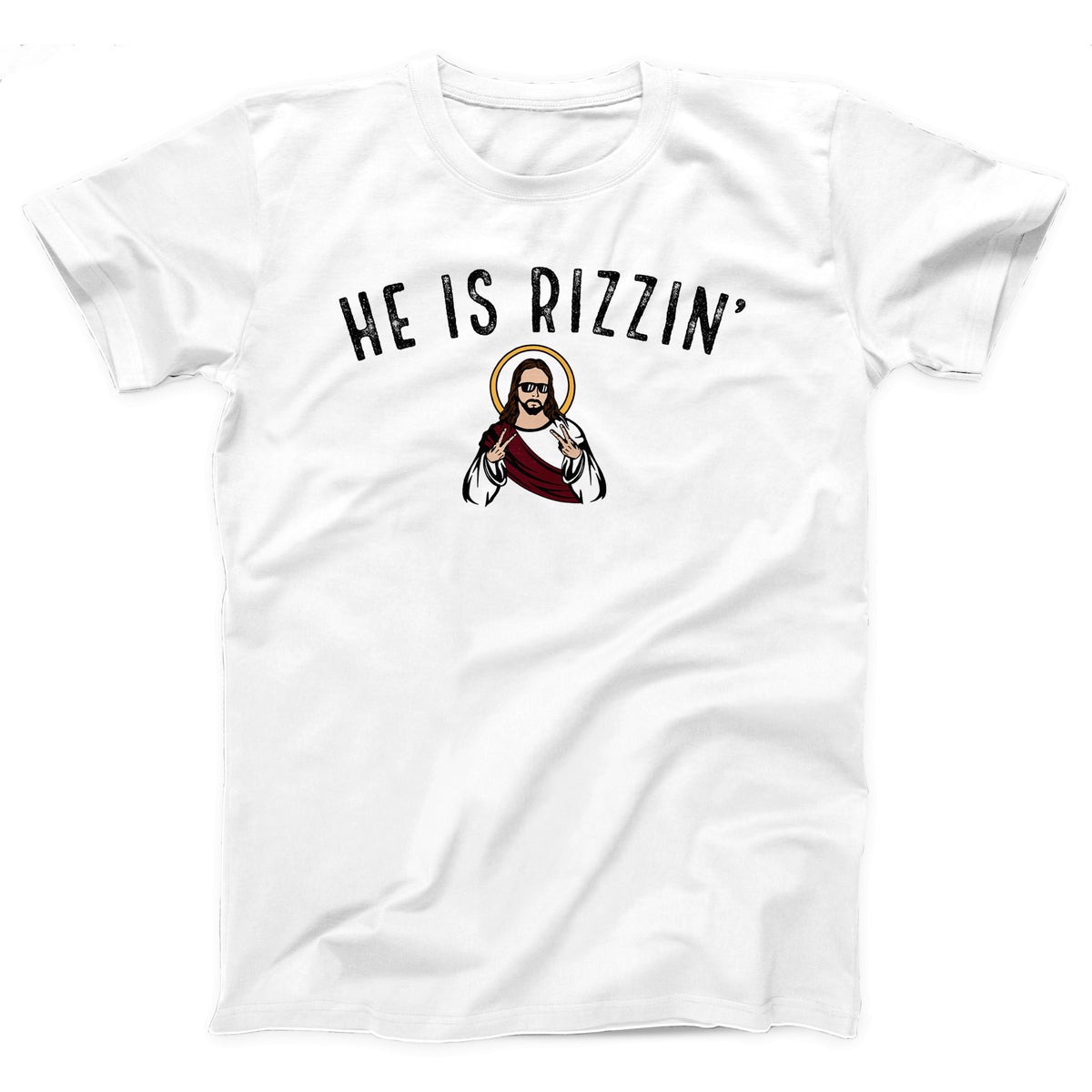 He is Rizzin' Adult Unisex T-Shirt - Twisted Gorilla