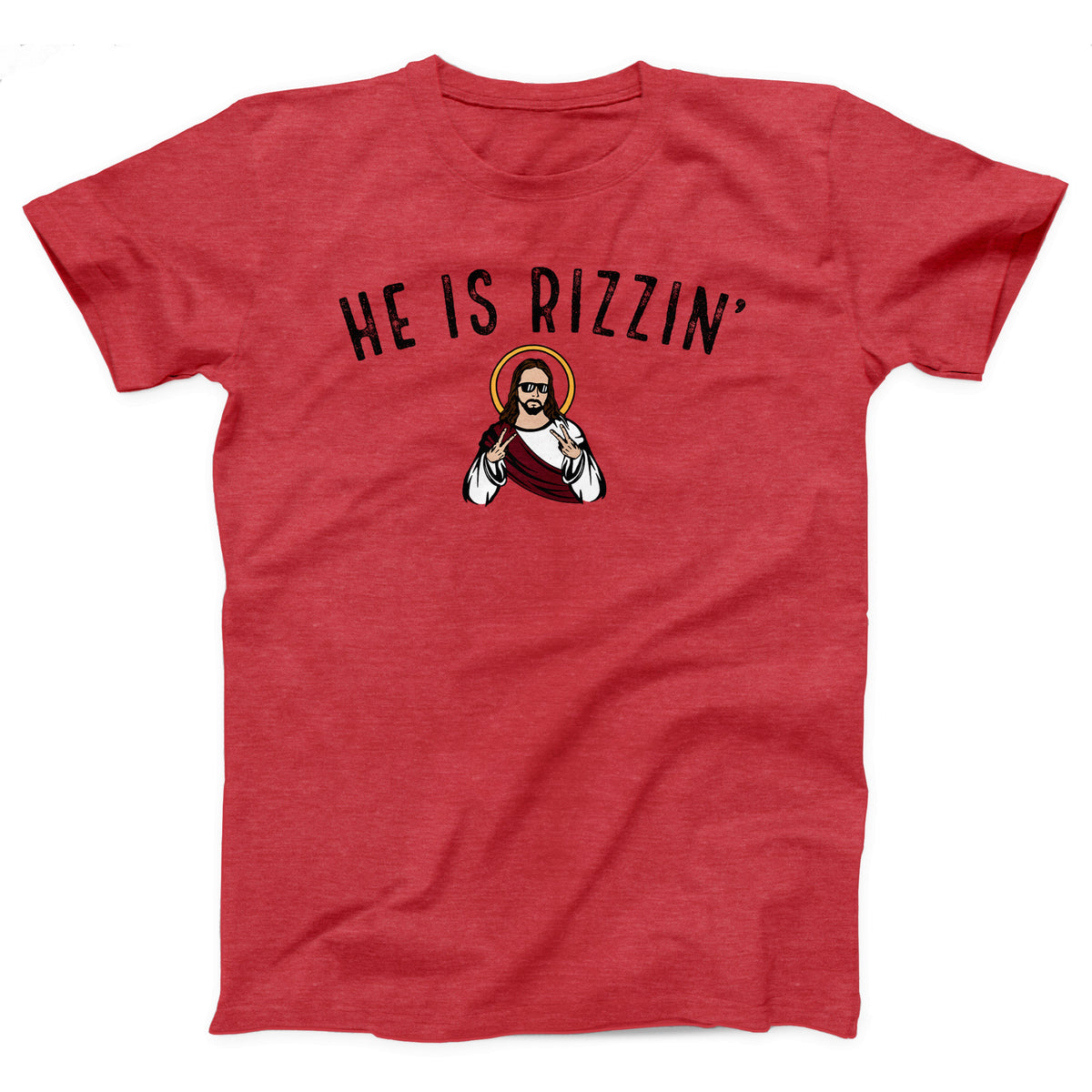 He is Rizzin' Adult Unisex T-Shirt - Twisted Gorilla