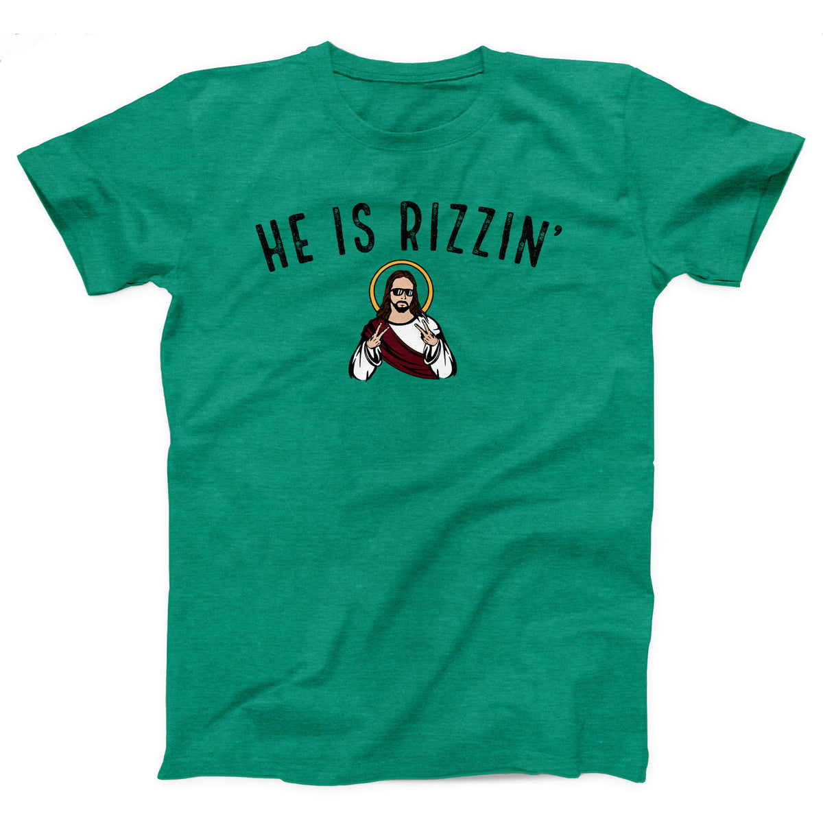 He is Rizzin' Adult Unisex T-Shirt - Twisted Gorilla