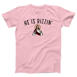 He is Rizzin' Adult Unisex T-Shirt - Twisted Gorilla