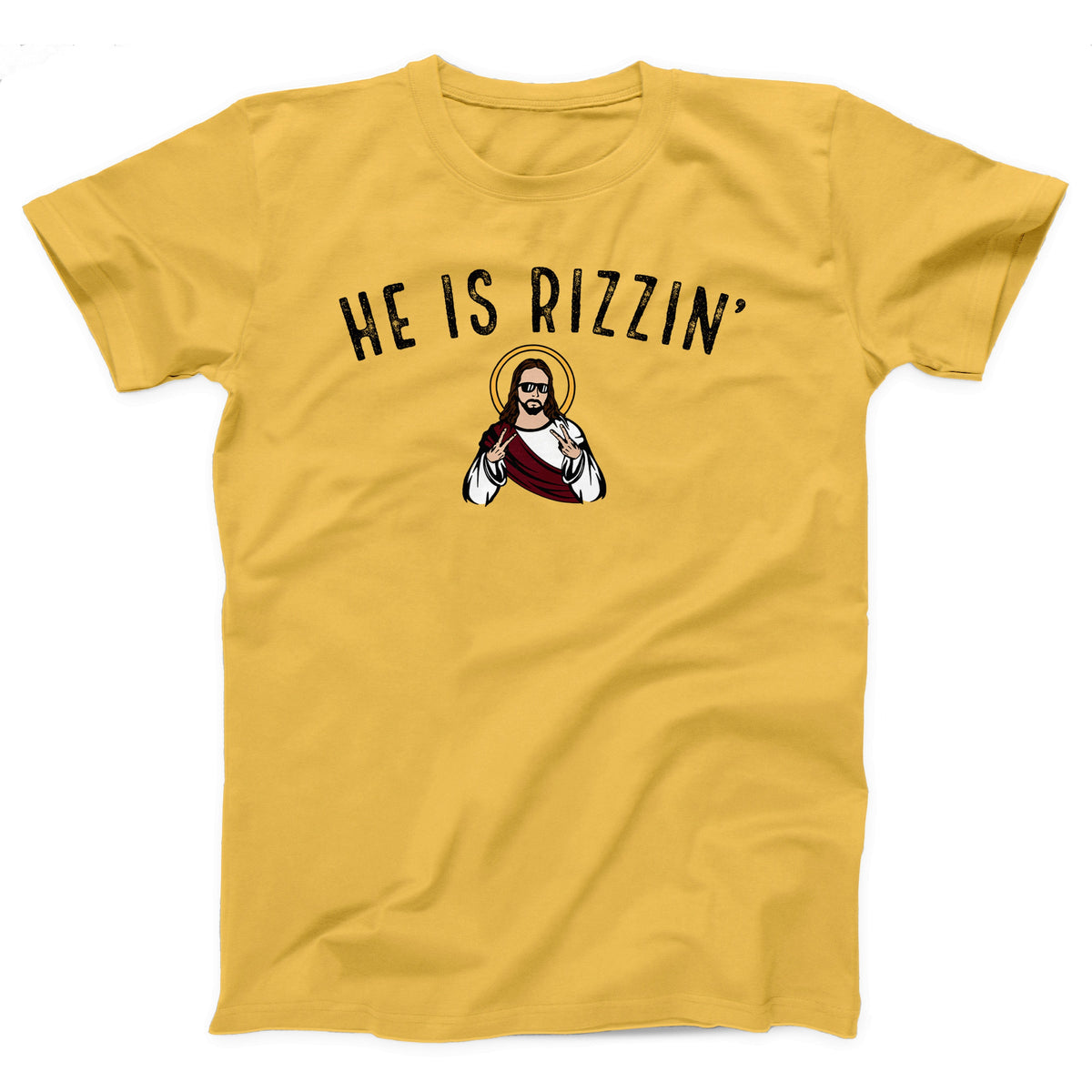 He is Rizzin' Adult Unisex T-Shirt - Twisted Gorilla