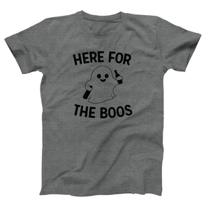 Here For The Boos Adult Unisex T-Shirt Twisted Gorilla