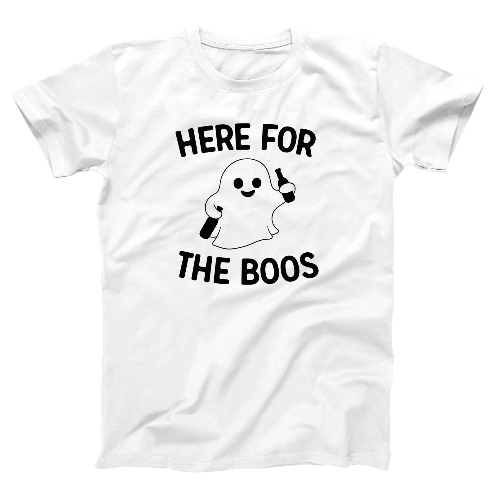 Here For The Boos Adult Unisex T-Shirt Twisted Gorilla
