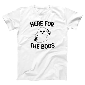 Here For The Boos Adult Unisex T-Shirt Twisted Gorilla