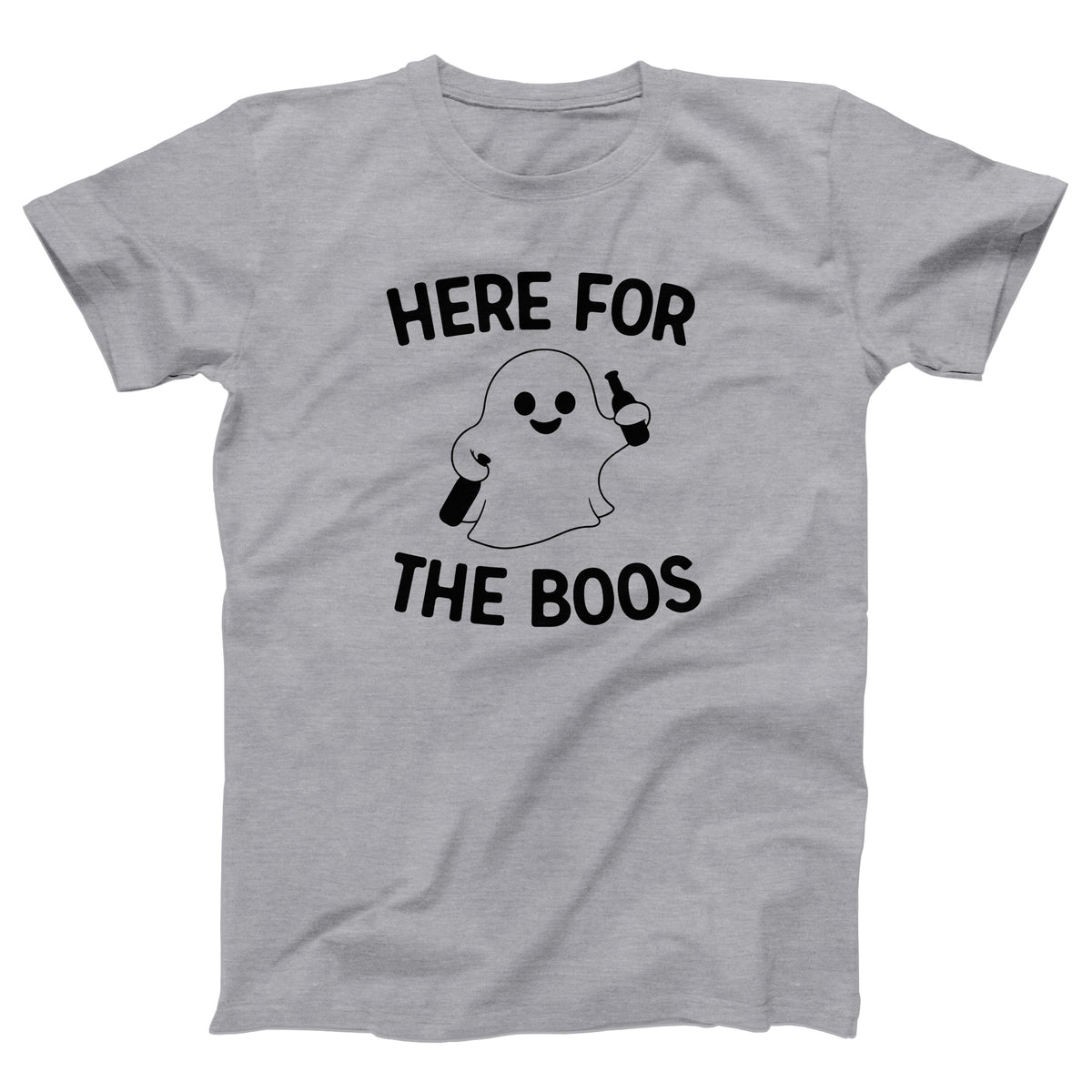 Here For The Boos Adult Unisex T-Shirt Twisted Gorilla