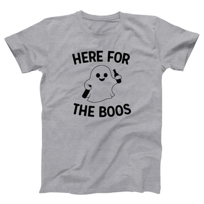 Here For The Boos Adult Unisex T-Shirt