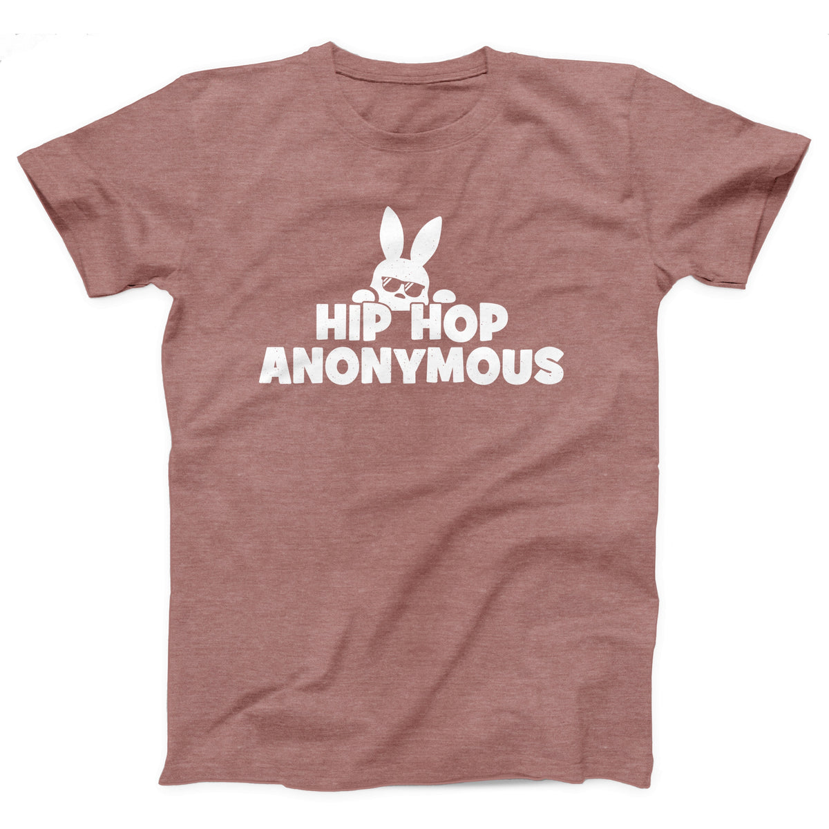 Hip Hop Anonymous Bunny Adult Unisex T-Shirt - Twisted Gorilla