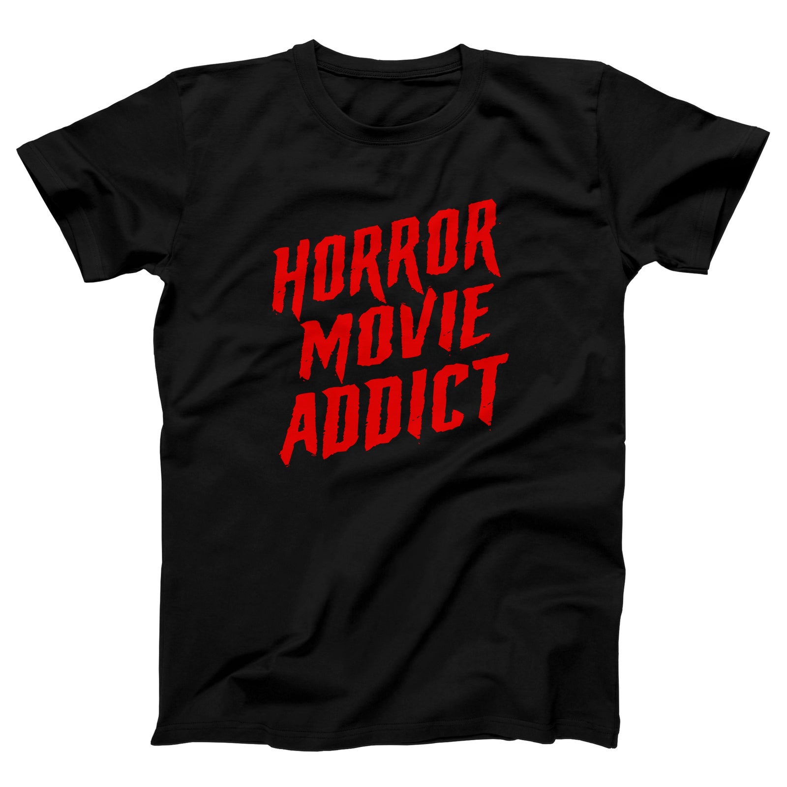 Horror Movie Addict Adult Unisex T-Shirt - Twisted Gorilla