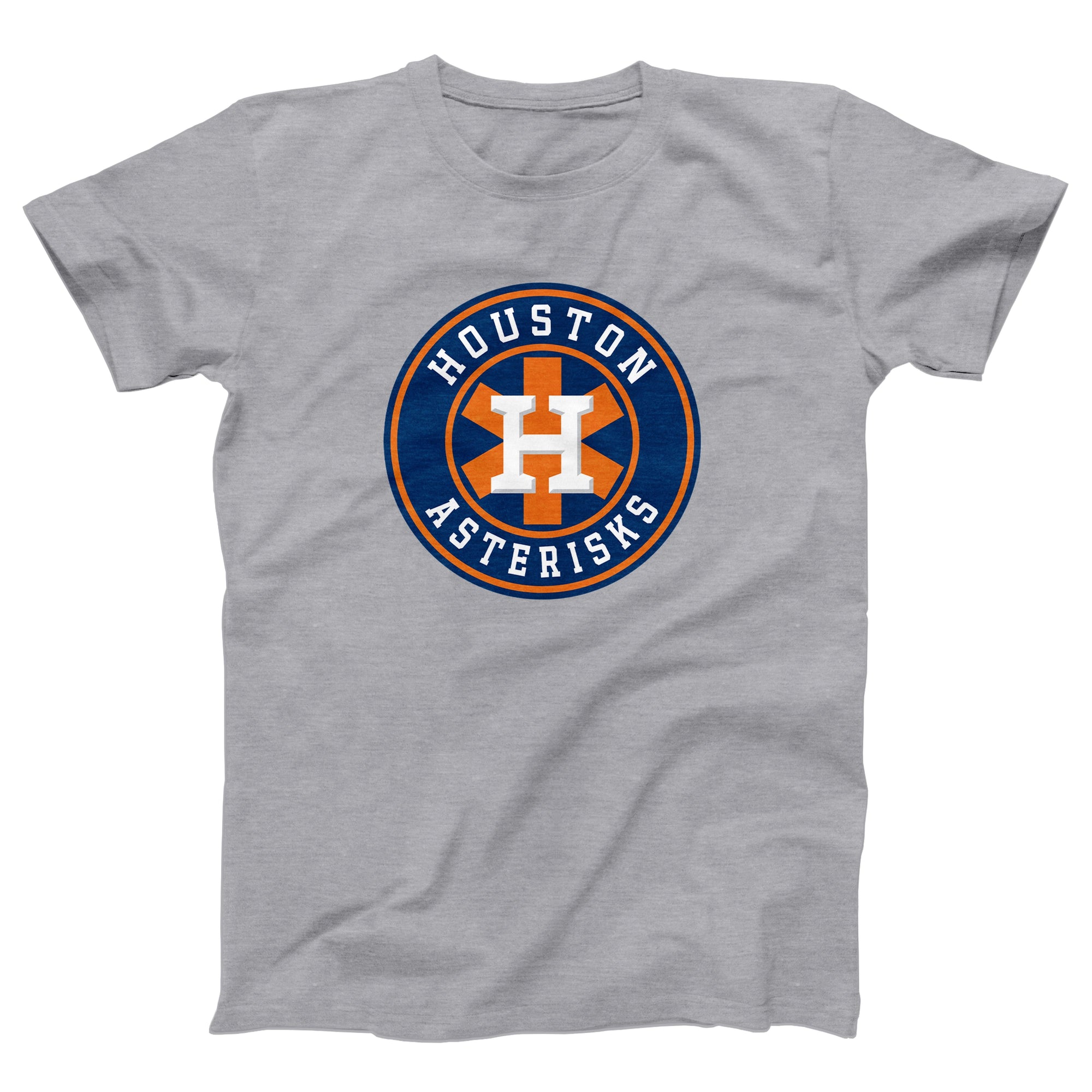 Houston Asterisks Adult Unisex T-Shirt, Athletic Heather / XL