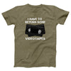 I Have To Return Some Videotapes Adult Unisex T-Shirt - Twisted Gorilla