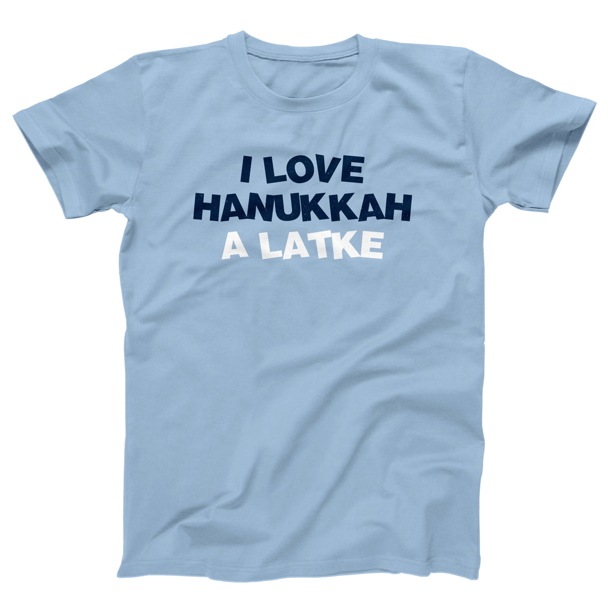 I Love Hanukkah A Latke Adult Unisex T-Shirt Twisted Gorilla