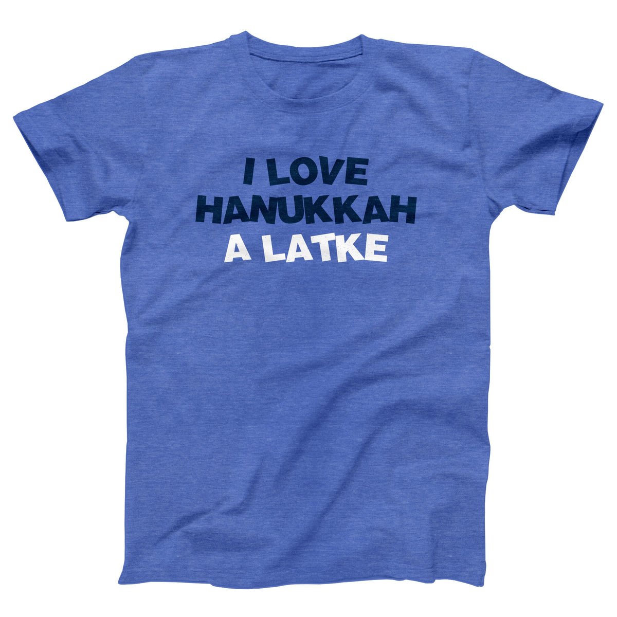 I Love Hanukkah A Latke Adult Unisex T-Shirt Twisted Gorilla