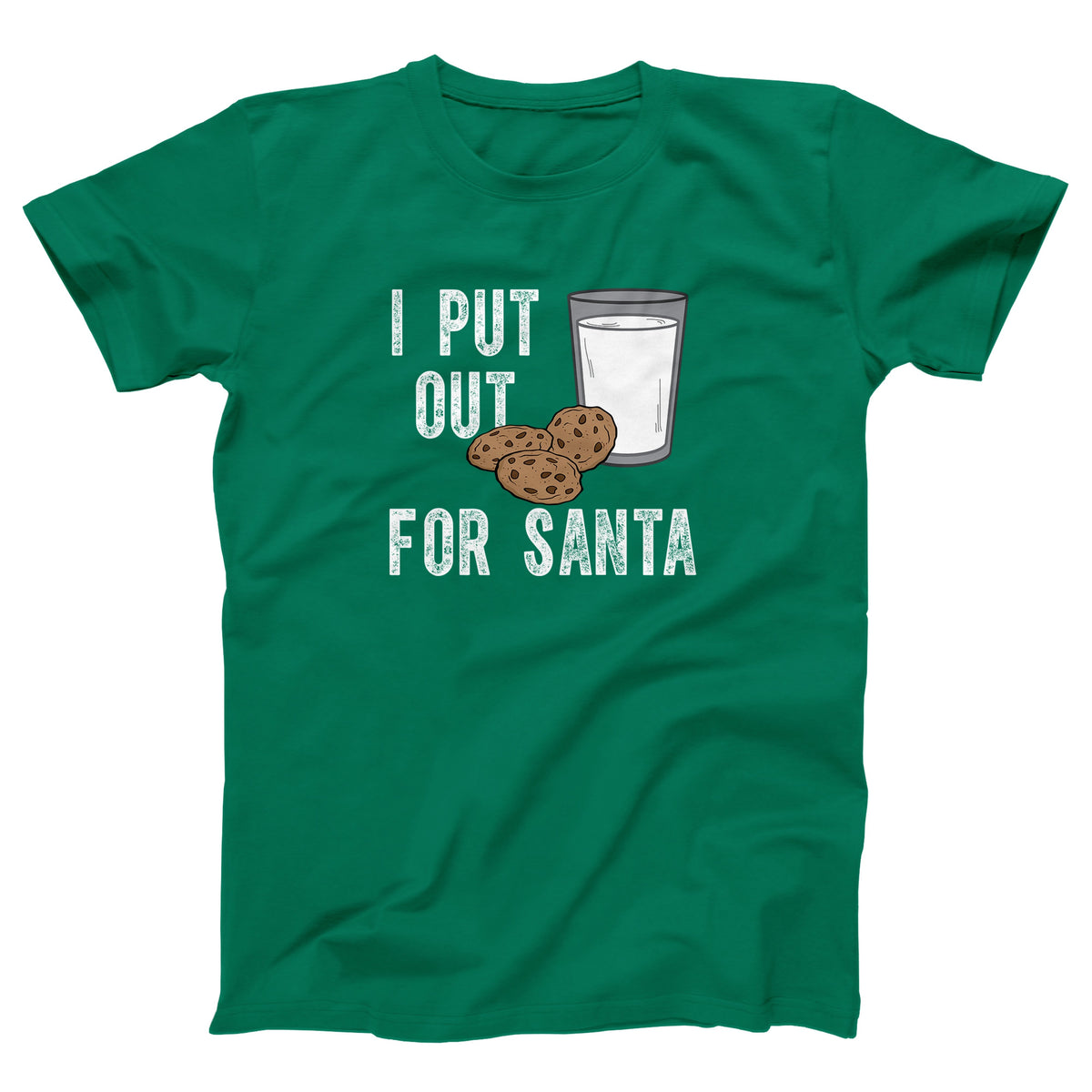 I Put Out For Santa Adult Unisex T-Shirt - Twisted Gorilla