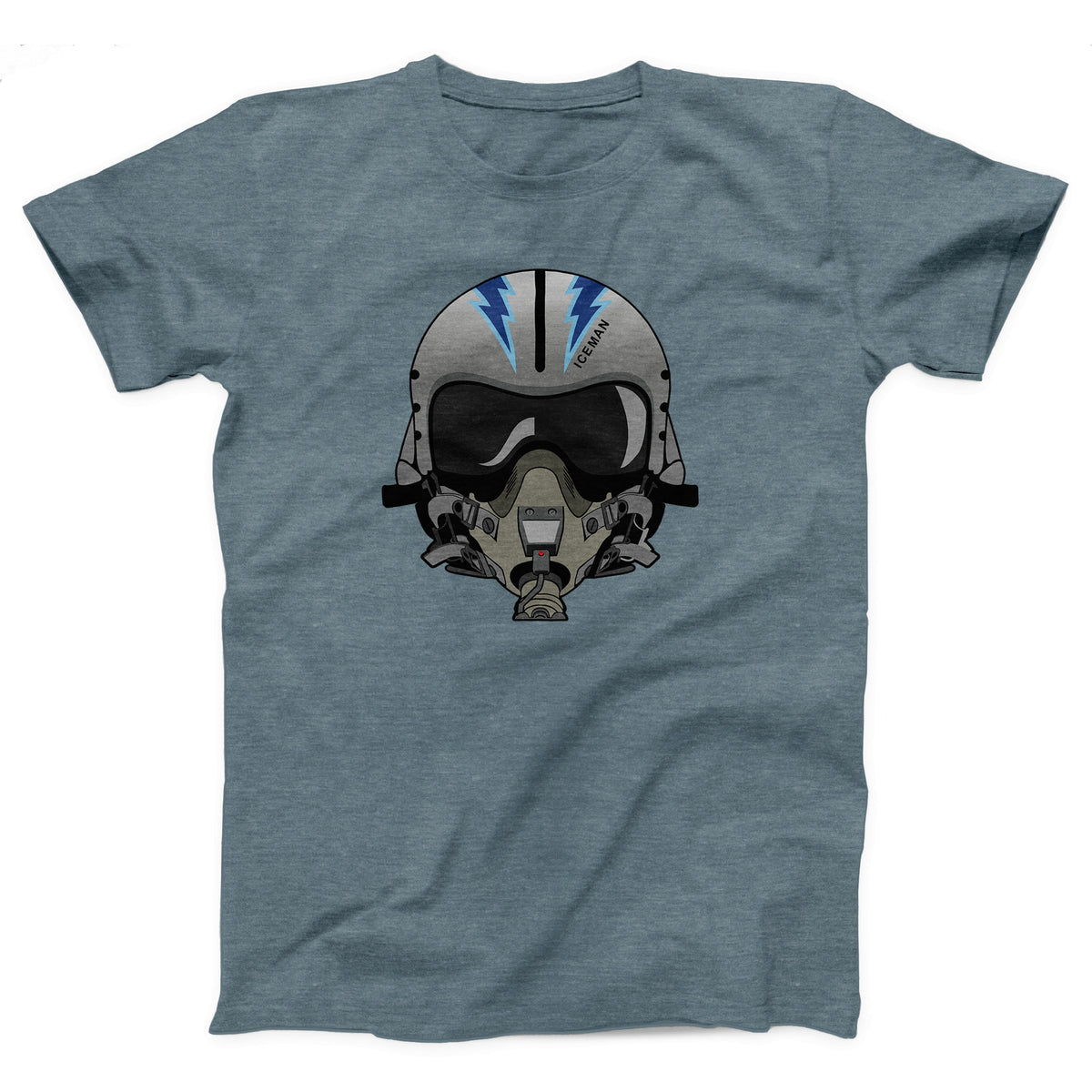 Iceman Helmet Adult Unisex T-Shirt - Twisted Gorilla