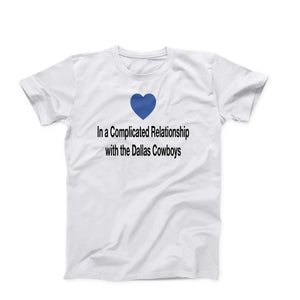 In A Complicated Relationship Adult Unisex T-Shirt - Twisted Gorilla